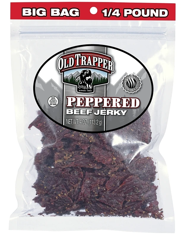 Peppered Beef Jerky - 4 Ounce Pack
