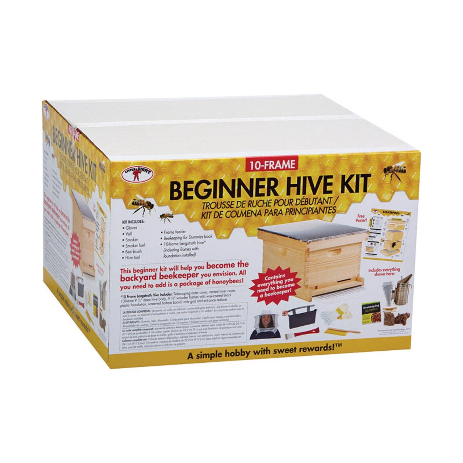 10-FRAME DELUXE BEEKEEPING STARTER KIT
