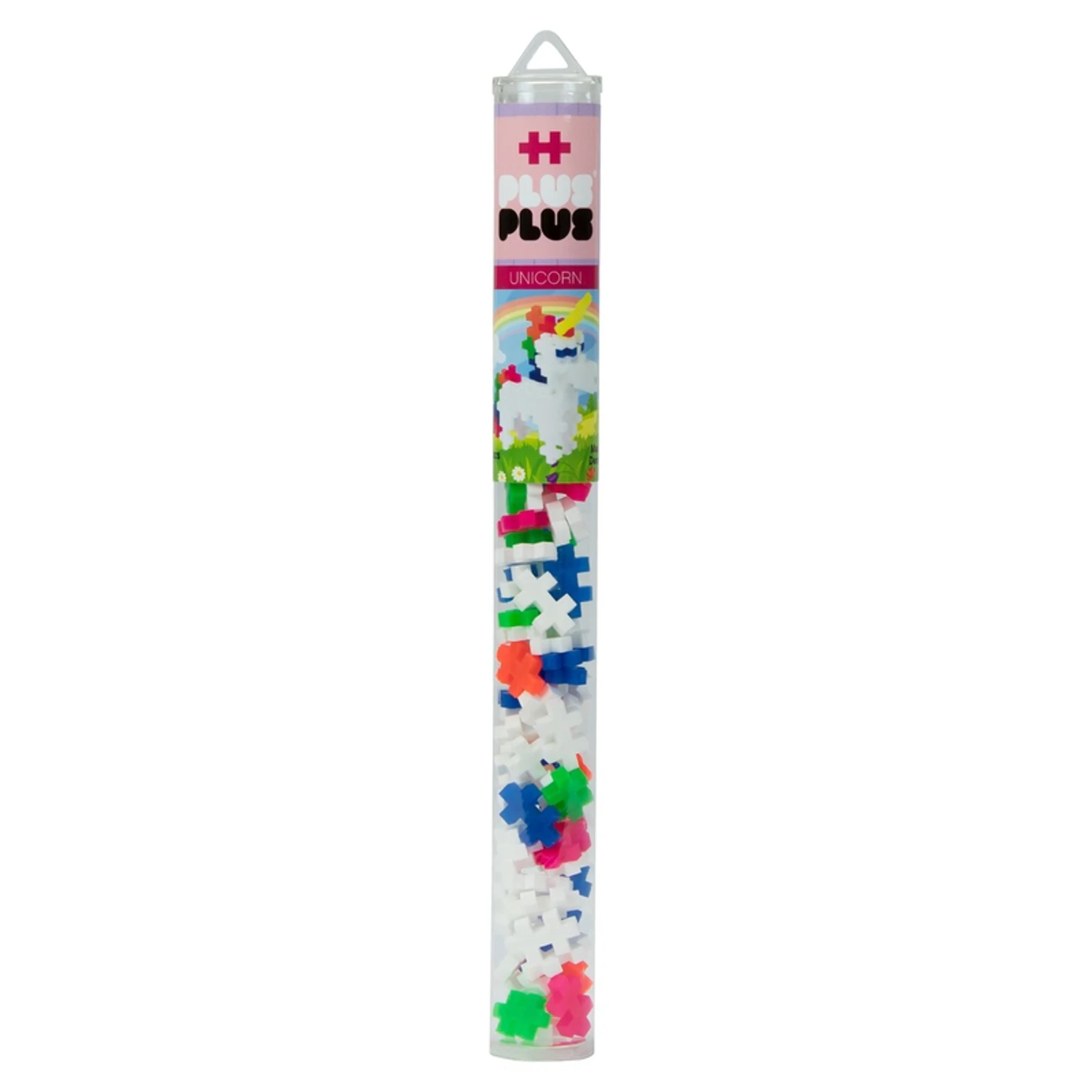 Unicorn Building Toy - 70 Piece Multicolored Plastic Set For Ages 5+
