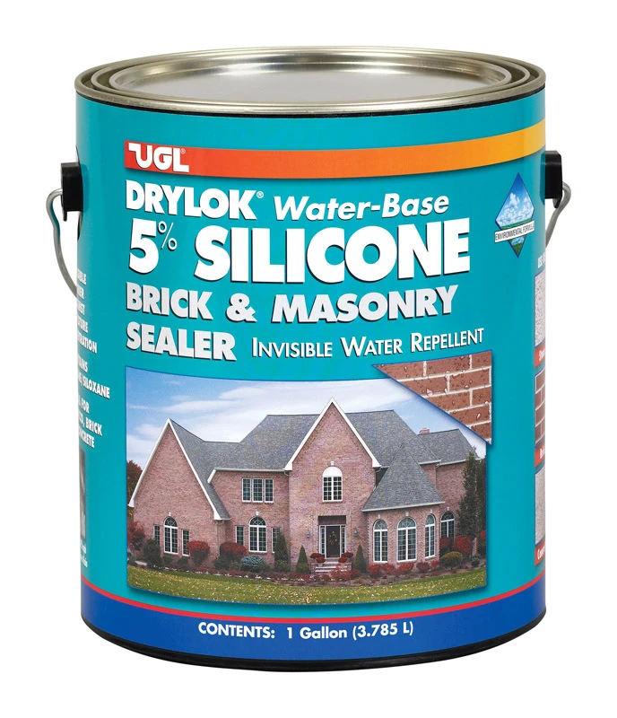 Drylok Clear Water-based 5% Silicone Brick & Masonry Sealer 1 Gallon - Pack Of 2