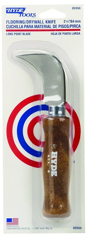 1.5 In. H X 2.5 In. W High Carbon Steel Flooring Knife Model 20350 1 Pk