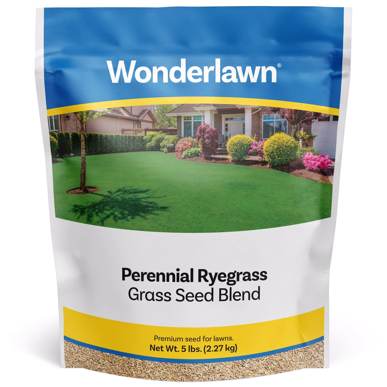 Wonderlawn Perennial Ryegrass Lawn Seed Blend 10 Lb For Partial Shade/sun