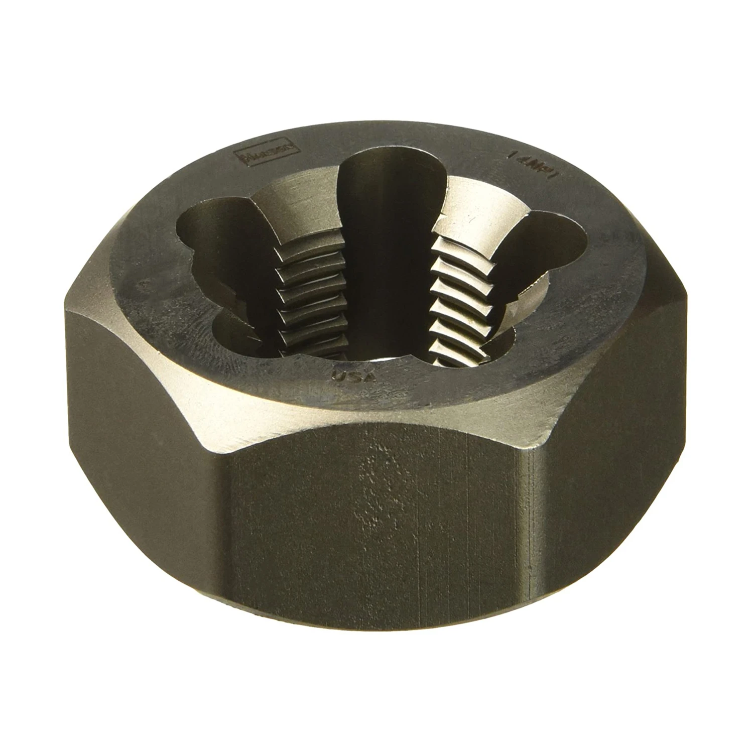Hanson High Carbon Steel Sae Hexagon Die 1/2-14npt 1 Pc