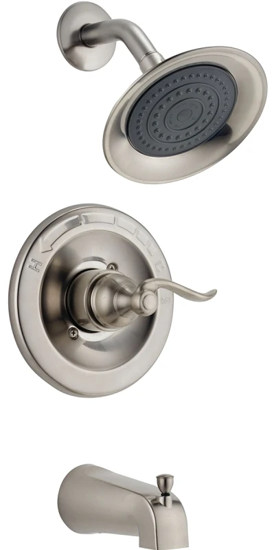Windemere Brushed Nickel Single-handle Tub & Shower Faucet With Valve