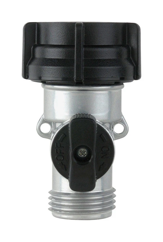 Single Metal Water Shut Off Valve for Plumbing Control
