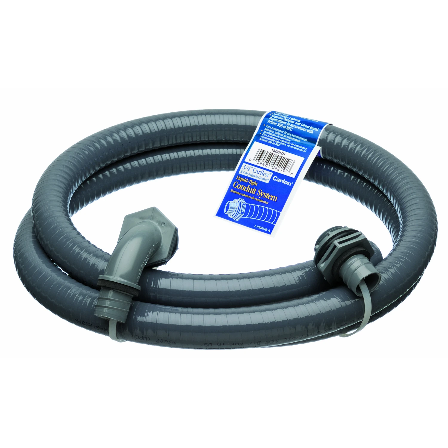 3/4 In. X 6 Ft. Carflex Non-metallic Conduit Kit For Outdoor Applications