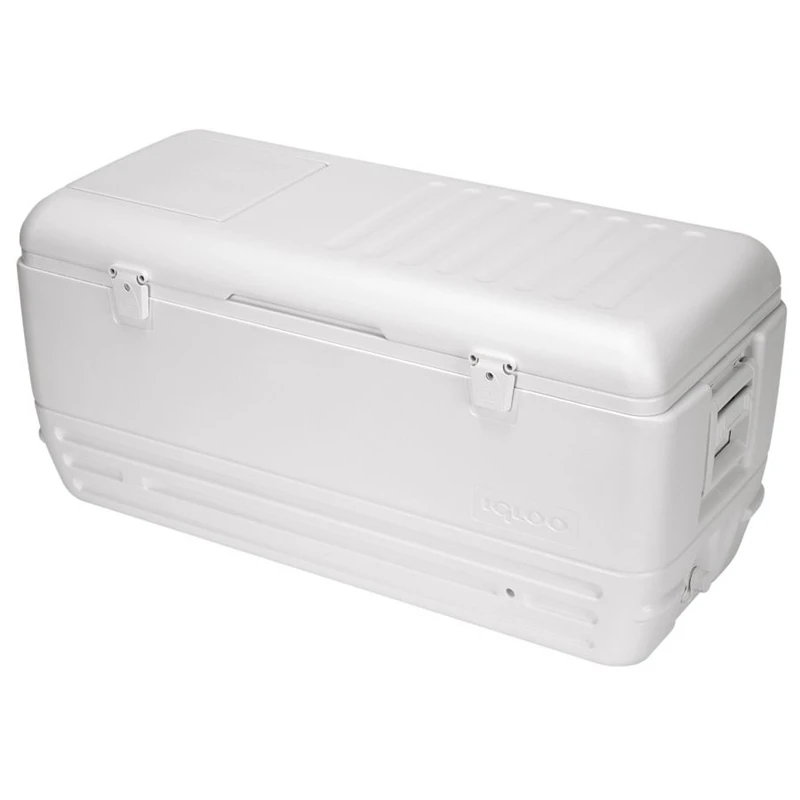 Quick & Cool 150-quart Marine Cooler, White With Split-lid Design