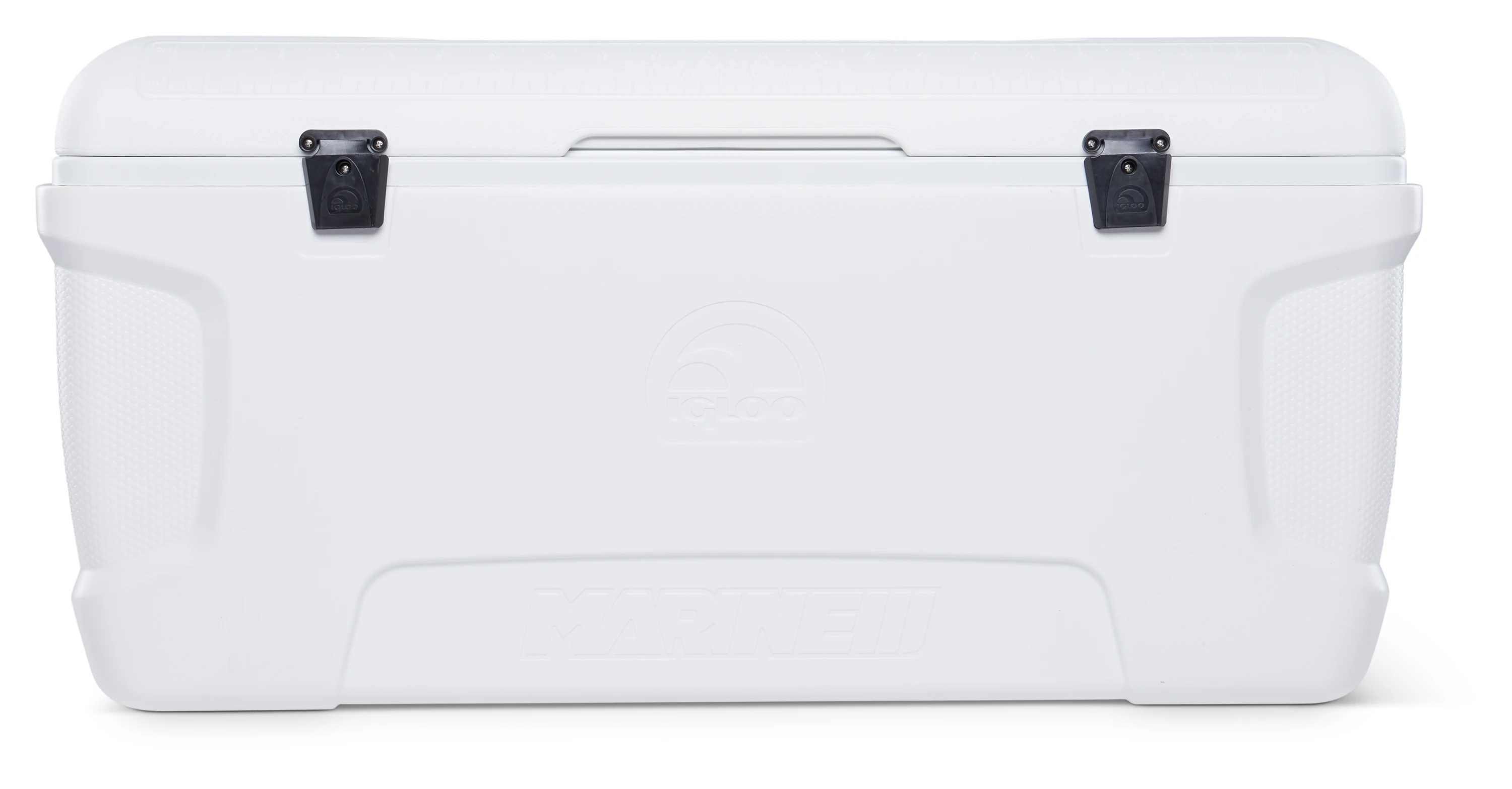 Latitude 90 Qt. Wheeled Cooler, Ash Gray & Aegean Sea