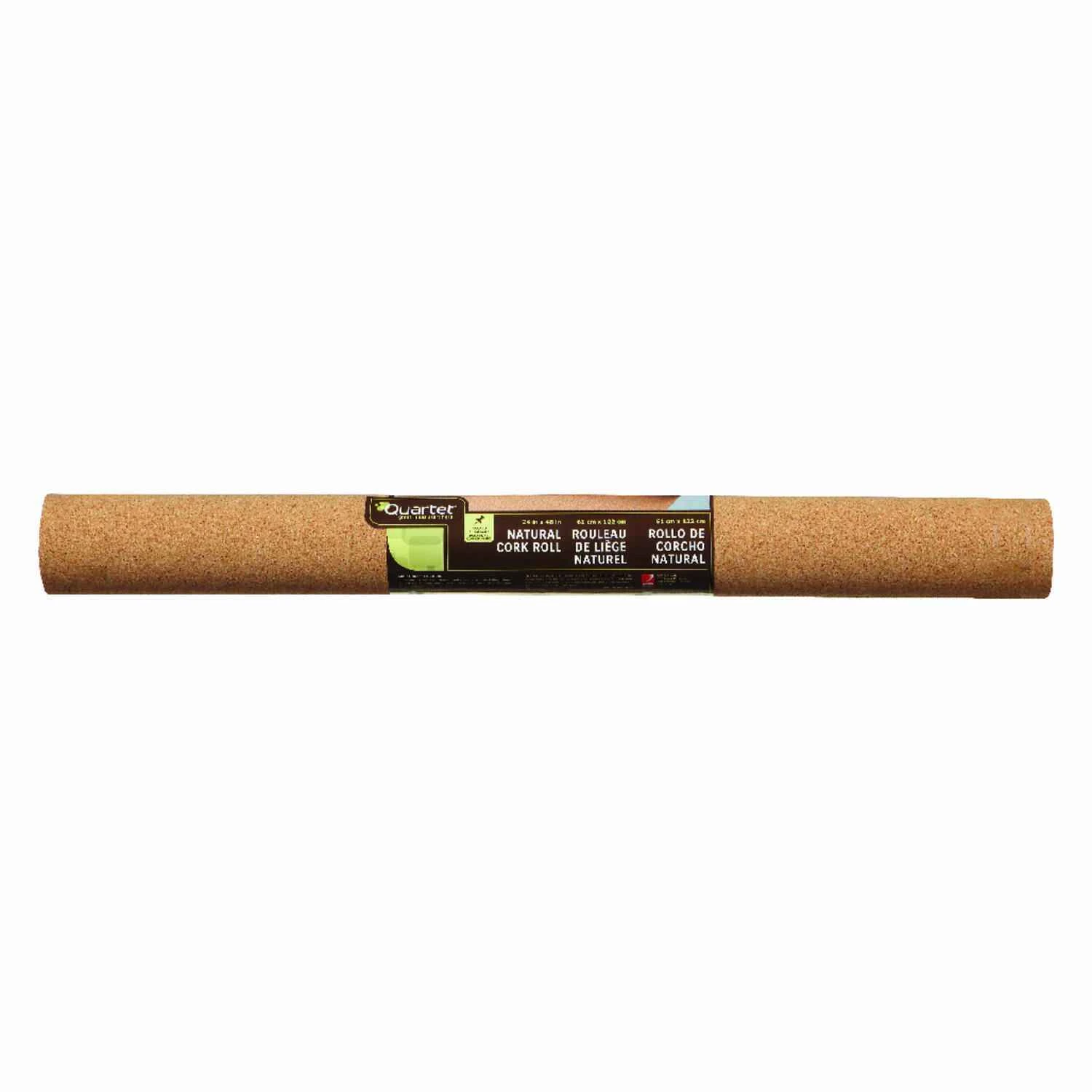 24 In. W X 48 In. L Brown Cork Roll - 1/16 In. Thick