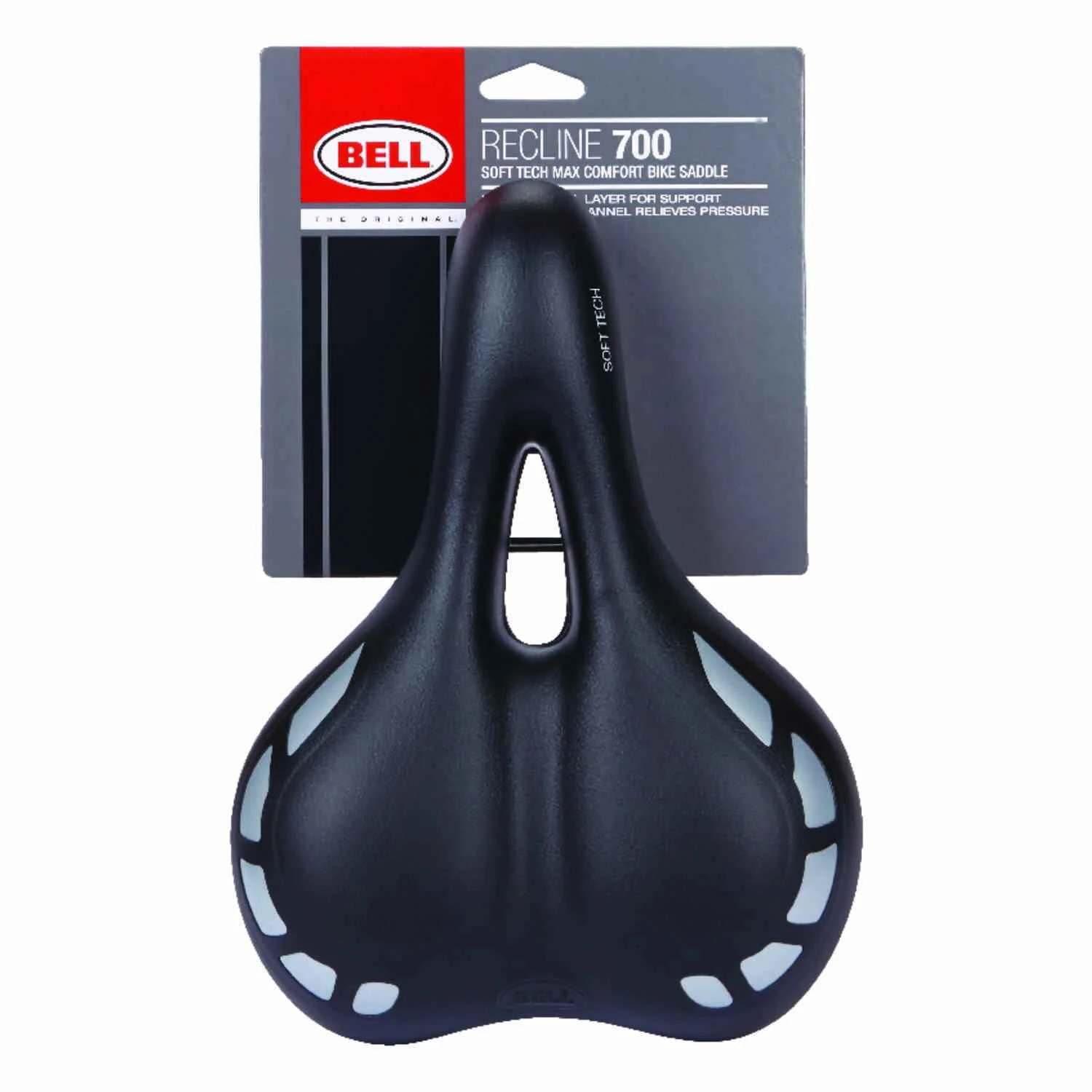 Comfort 820 Soft Tech Bike Seat With Ergonomic Design And Foam Padding