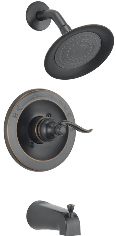 Windemere Oil-rubbed Bronze Single-handle Tub & Shower Faucet With Showerhead