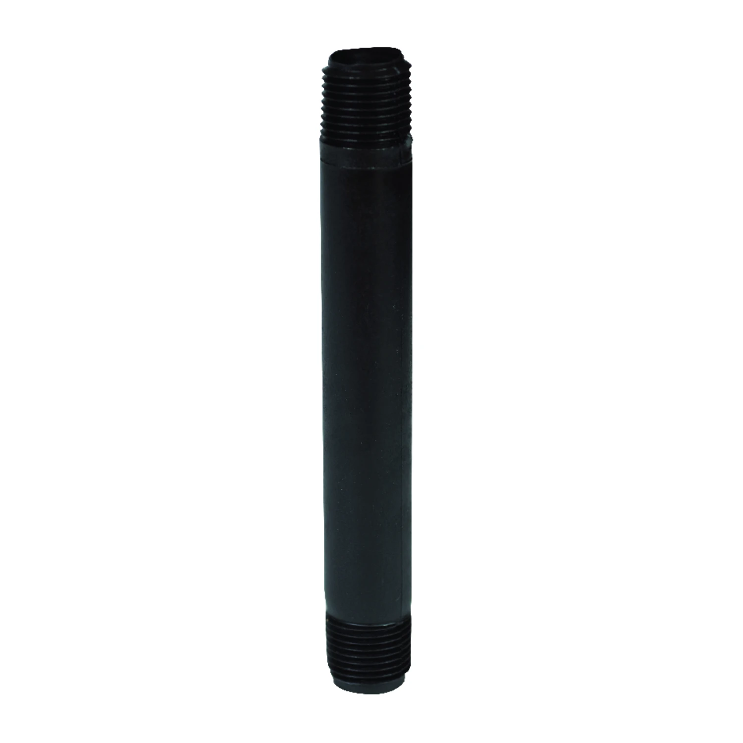 Schedule 40 DWV Polyethylene Pipe Nipple, One Half Inch by Six Inch