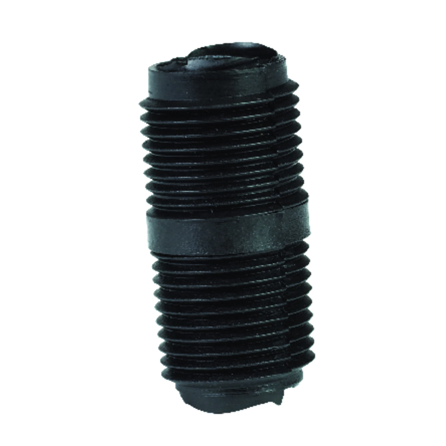 Schedule 40 1/2 In. Mpt Polyethylene Close Nipple, Model 423-001, 1 Pk