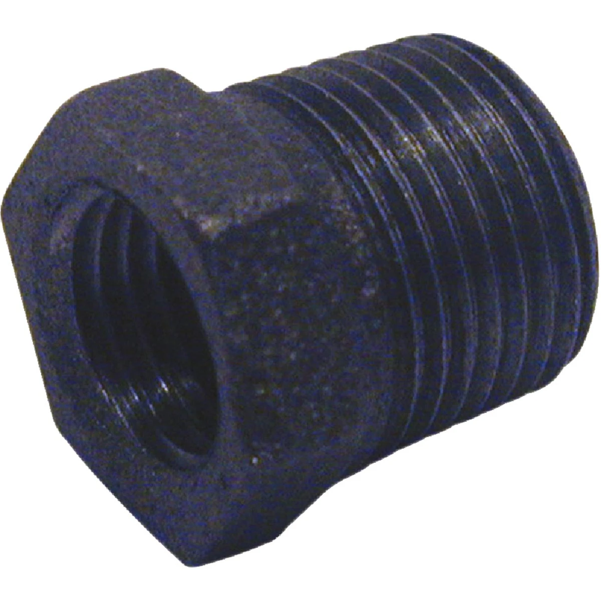 3/4 In. X 3/8 In. Hexagon Black Malleable Iron Bushing