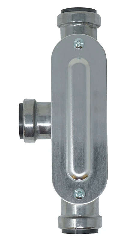 Simpush Push-to-install Emt Type-t Conduit Connector, 1 Inch, Model 65073501