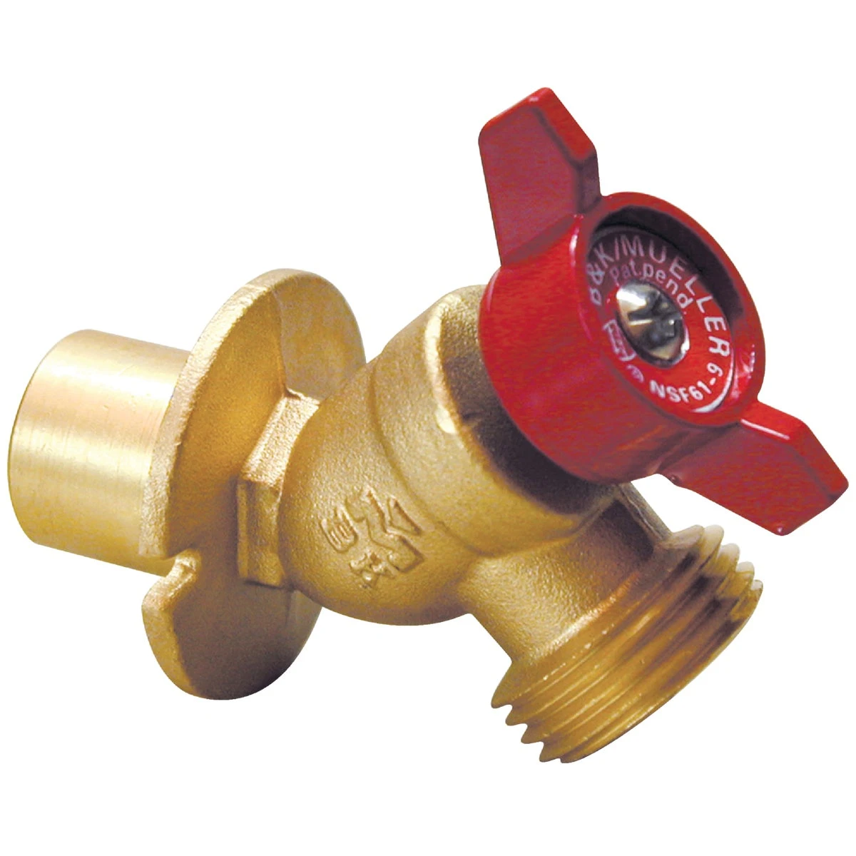 1/2 In. X 3/4 In. Mht Quartermaster Brass Cast Iron Sillcock Valve