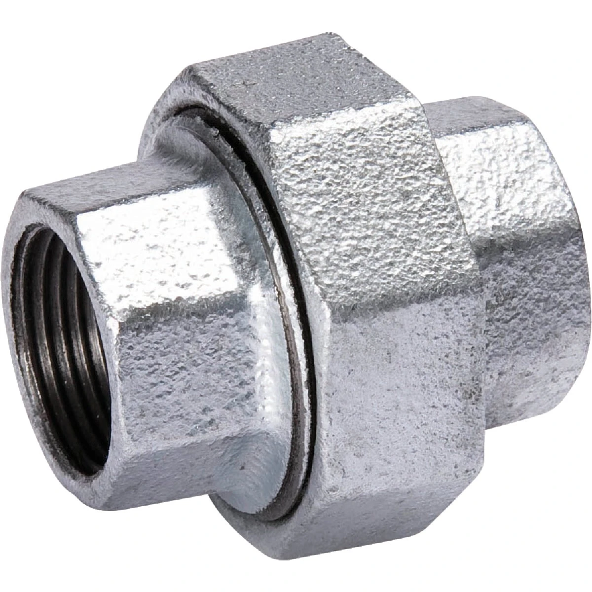 1/4 In. X 1/4 In. Fpt Malleable Iron Galvanized Union Fitting