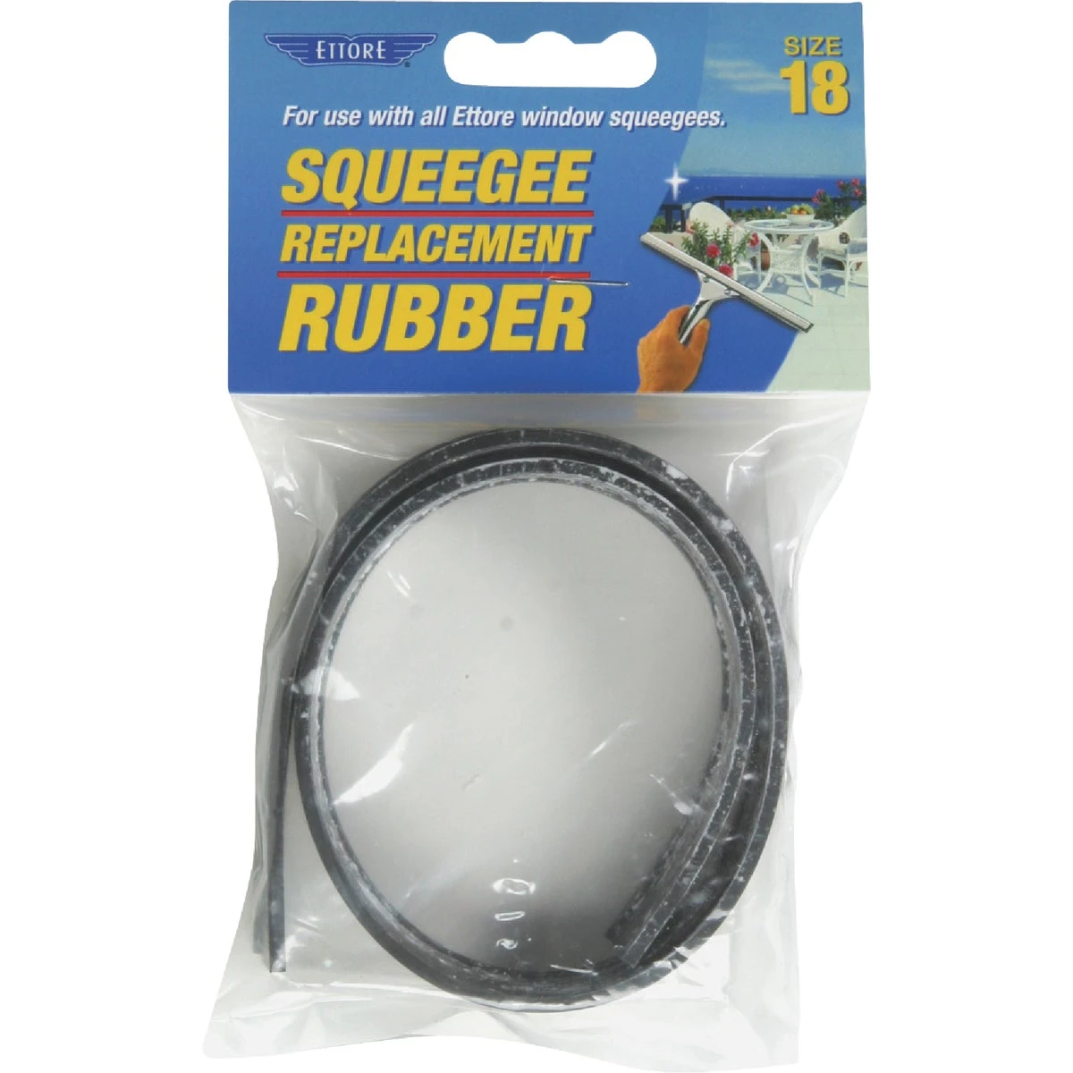12 Inch Neoprene Squeegee Replacement Blade For Streak-free Cleaning