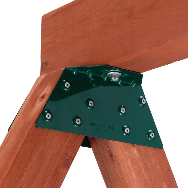 Swing-n-slide Ez Frame Green Powder Coated Steel Angle Brace Ne4467-1