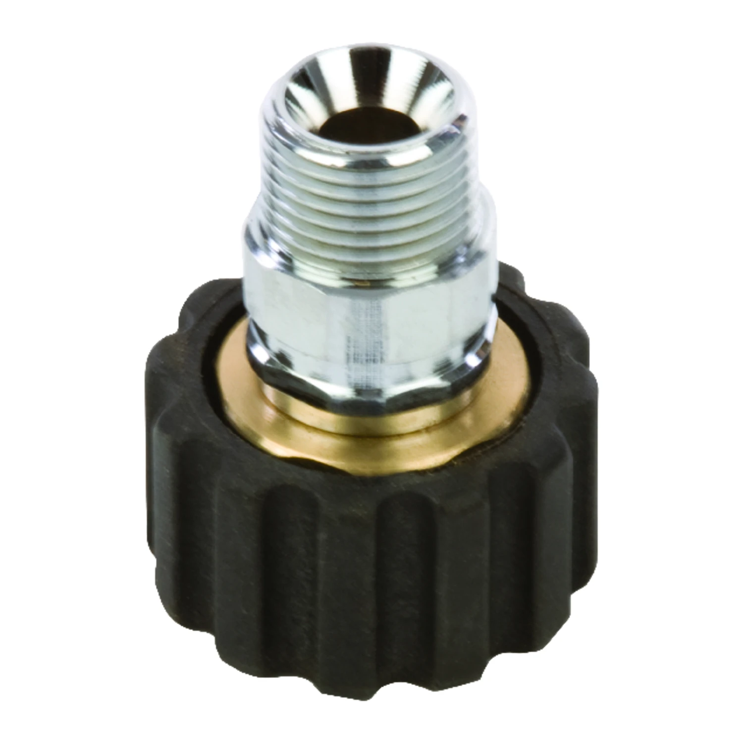 M22f X 3/8 In. Male Screw Pressure Washer Coupling 5800 Psi