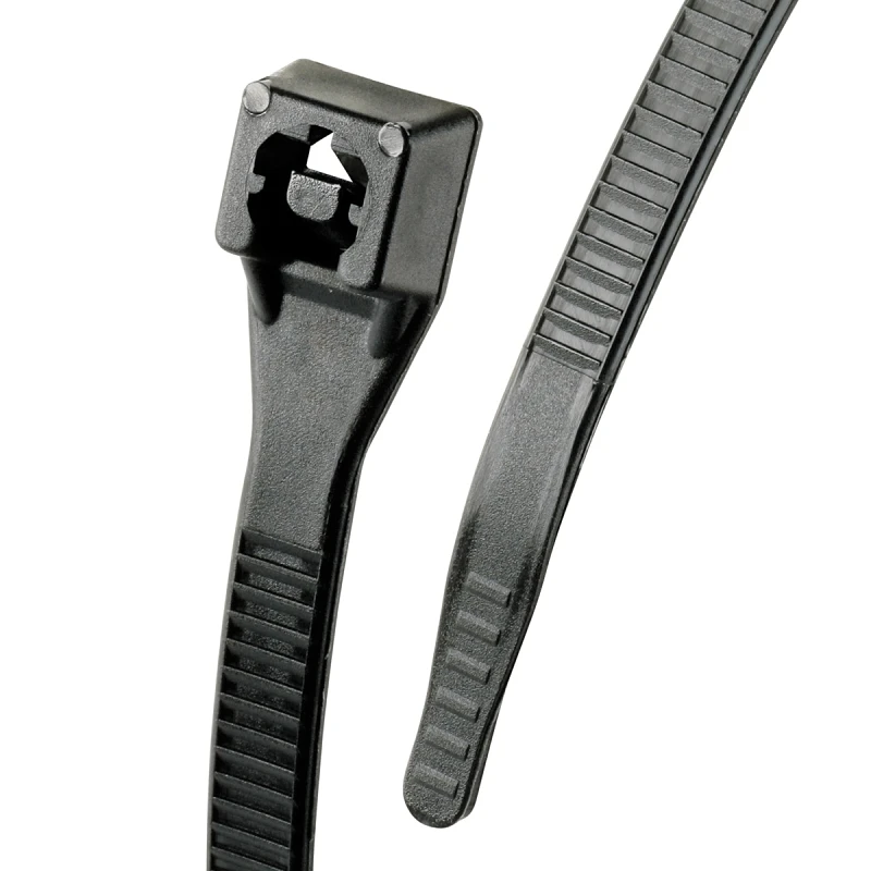 Xtreme Temperature Cable Ties, Black, 8-In., 20-Pk.