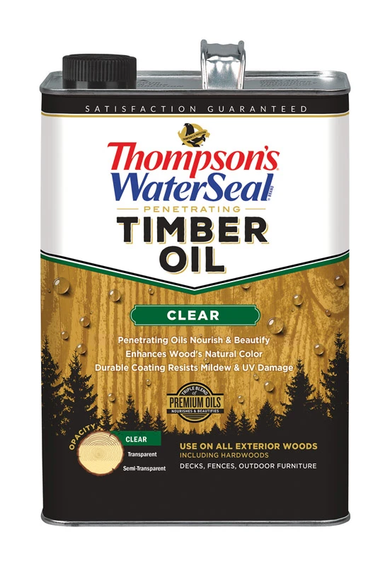 Transparent Clear Penetrating Timber Oil 1 Gallon
