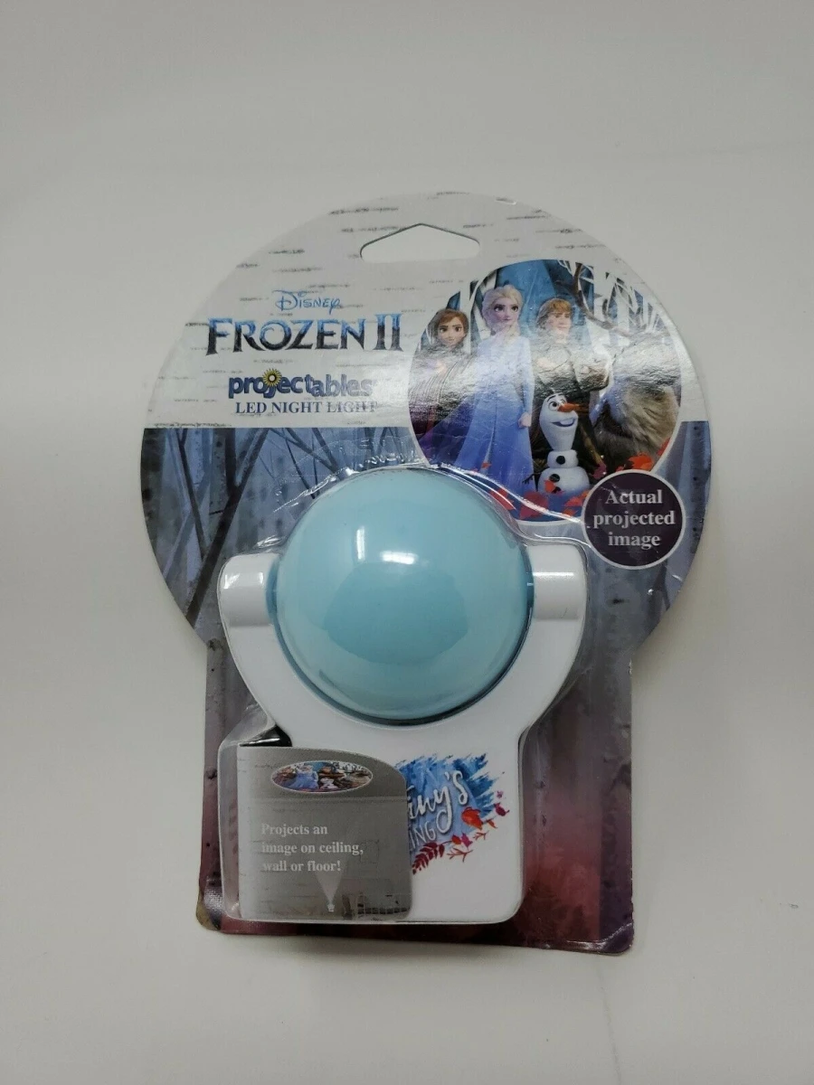 Disney Frozen 2 Led Nightlight, Plug-in, Projects 8 To 12 Feet