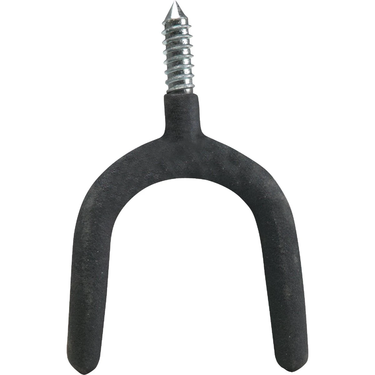 Heavy-duty Screw-in Tool Storage Hanger Hook, 50 Lb Capacity, Vinyl Coated, 3.3" Width