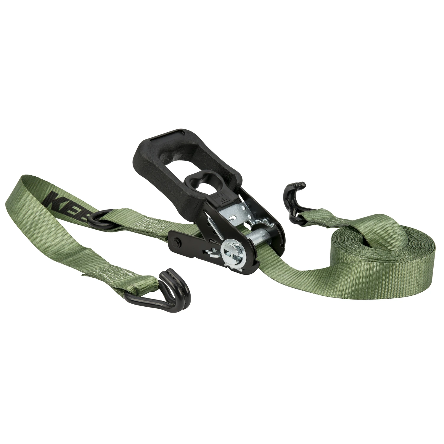 Keeper 1.25 in. W x 12 ft. L Green Tie Down Strap 1000 lb. 1 pk