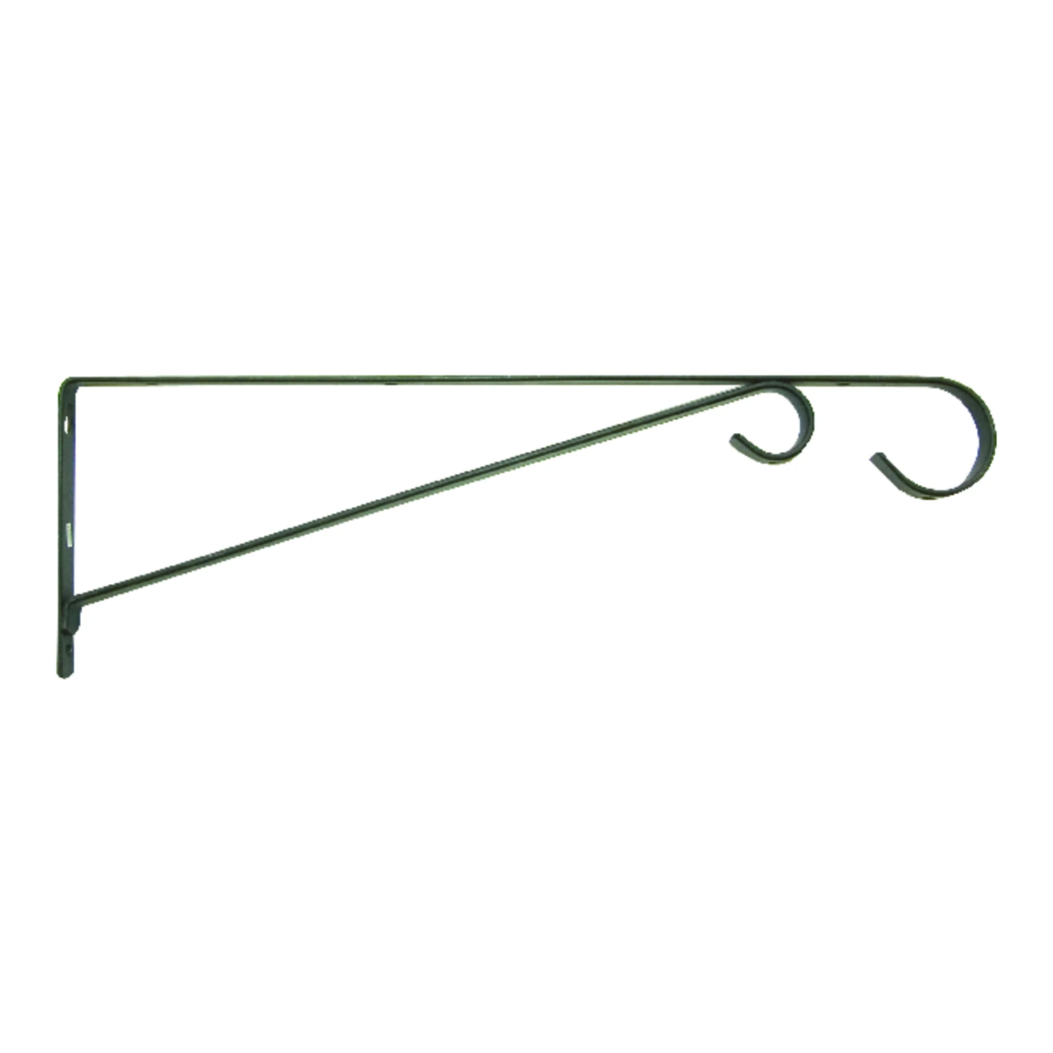 Panacea Black Steel 15 in. H Straight w/Loop Plant Hook Panacea Black Steel 15 in. H Straight w/Loop Plant Hook