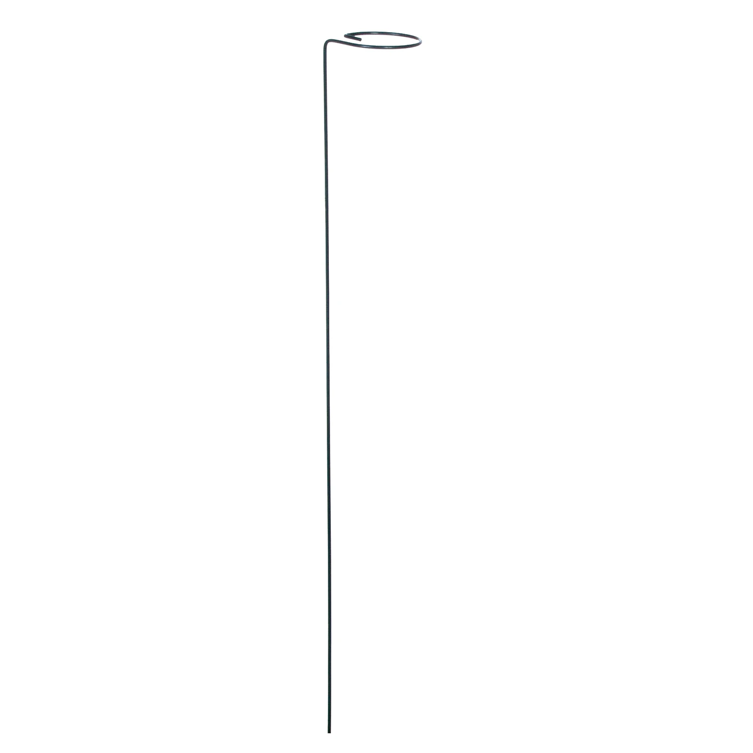 24 Inch High X 2 Inch Wide Green Steel Plant Support For Garden
