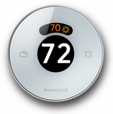 Lyric Round Wi-fi Programmable Thermostat Rch9310wf5003 For Smart Home Control