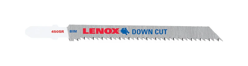 T-Shank Down-Cut Jigsaw Blades, High-Carbon Steel, 10-TPI, 2-Pk.