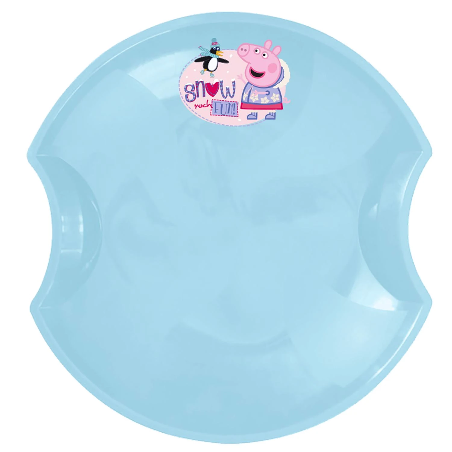 Peppa Pig Plastic Saucer Sled 24 In. For Kids