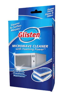 Lemon Scent Microwave Cleaner 2-count Sponge Pads, Model Mw06t