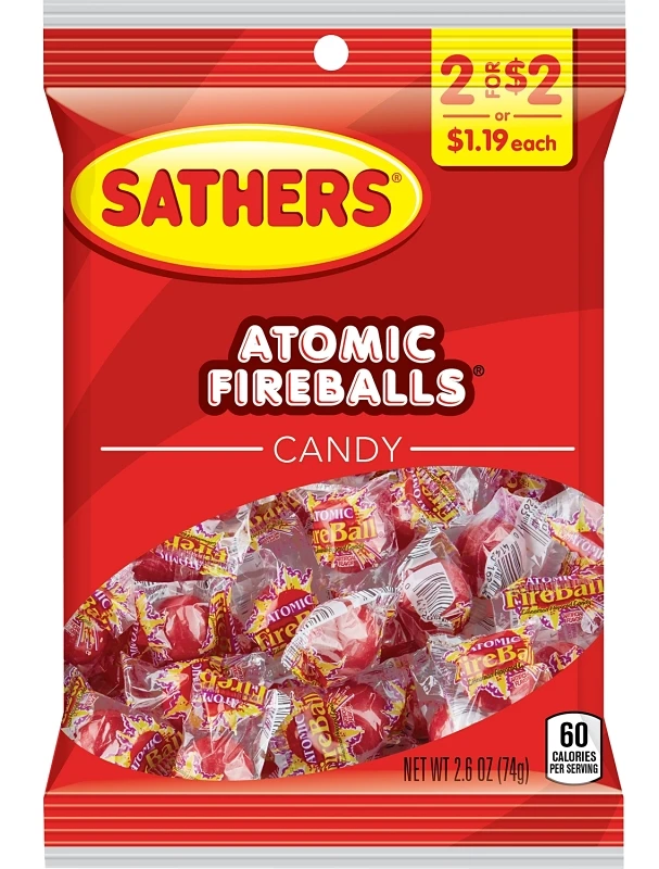 CANDY ATOMIC FIREBALLS