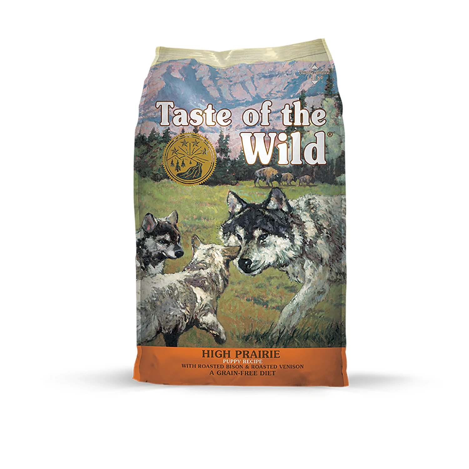 High Prairie Puppy Roasted Bison And Venison Dry Dog Food 28 Lb