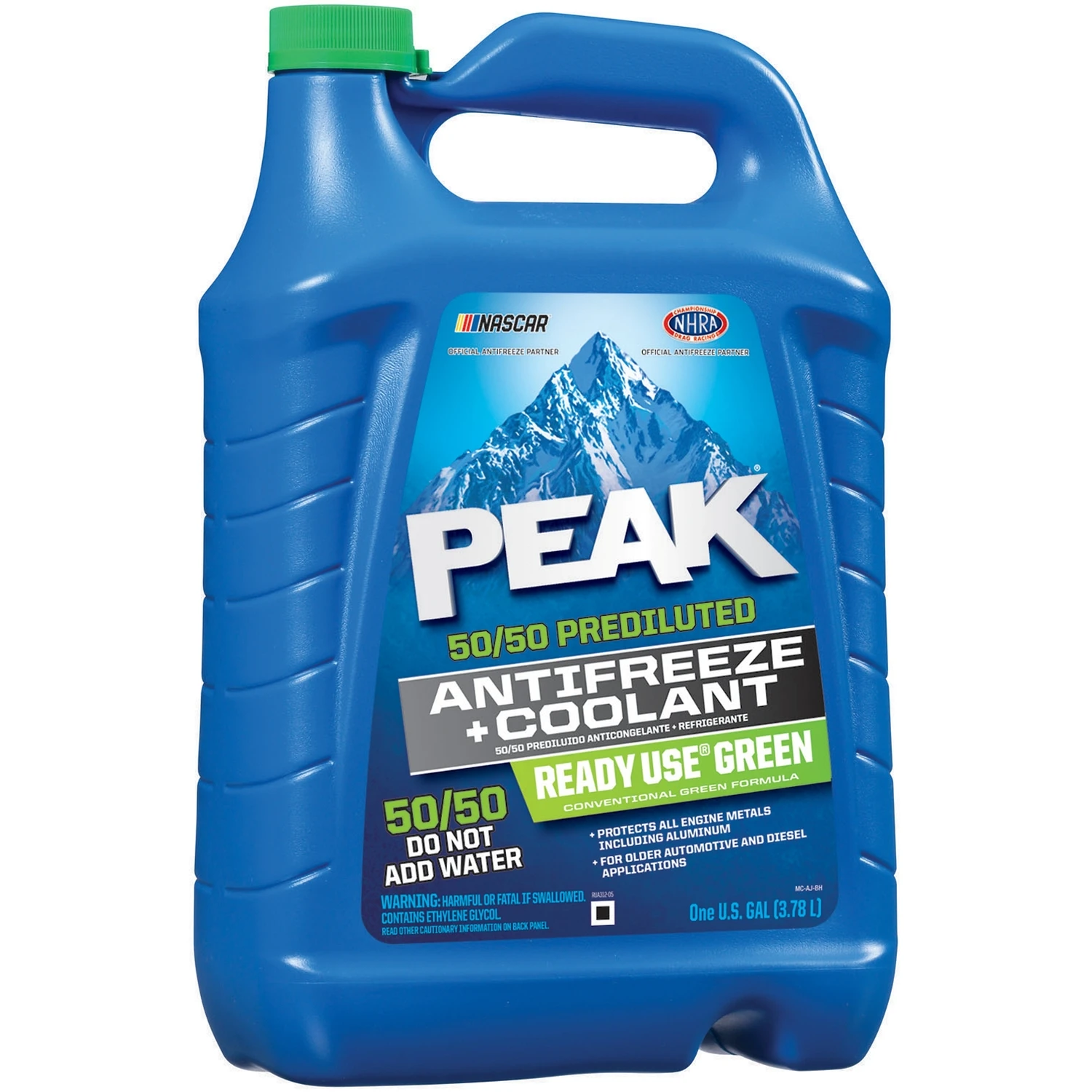 Ready Use 50/50 Antifreeze/coolant 1 Gallon - Maximum Protection