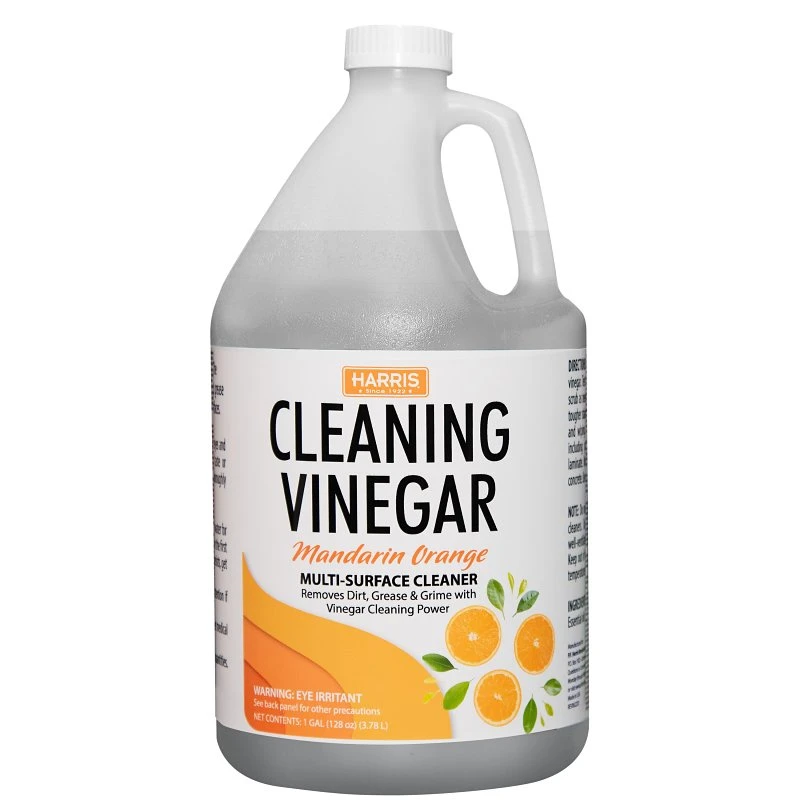 Concentrated All Purpose Cleaning Vinegar Liquid 128 Oz Mandarin Orange Scent
