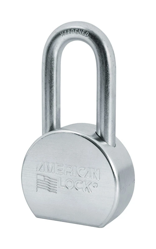 A703 2-1/2 In. W Steel Pin Tumbler Padlock, Keyed, 1 Pk