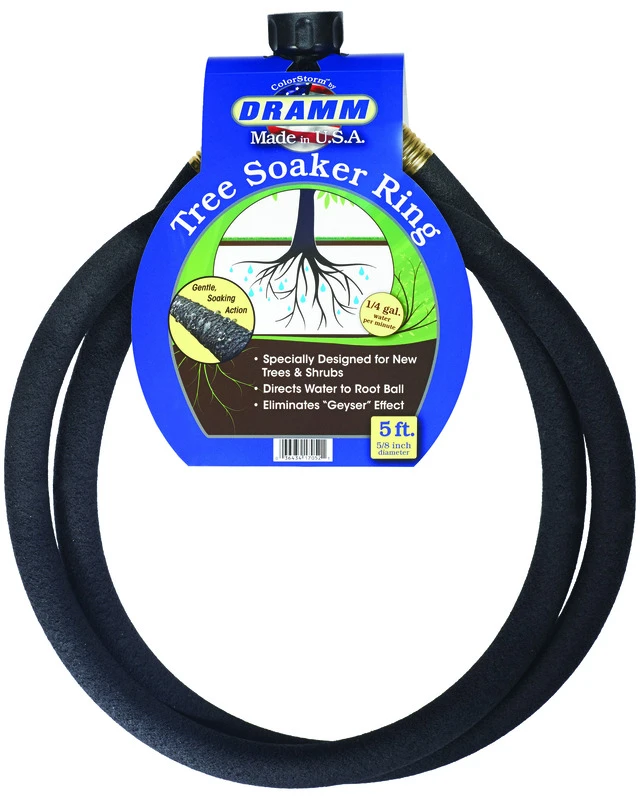 5/8 In. Dia. X 5 Ft. L. Soaker Hose Ring For Trees And Shrubs