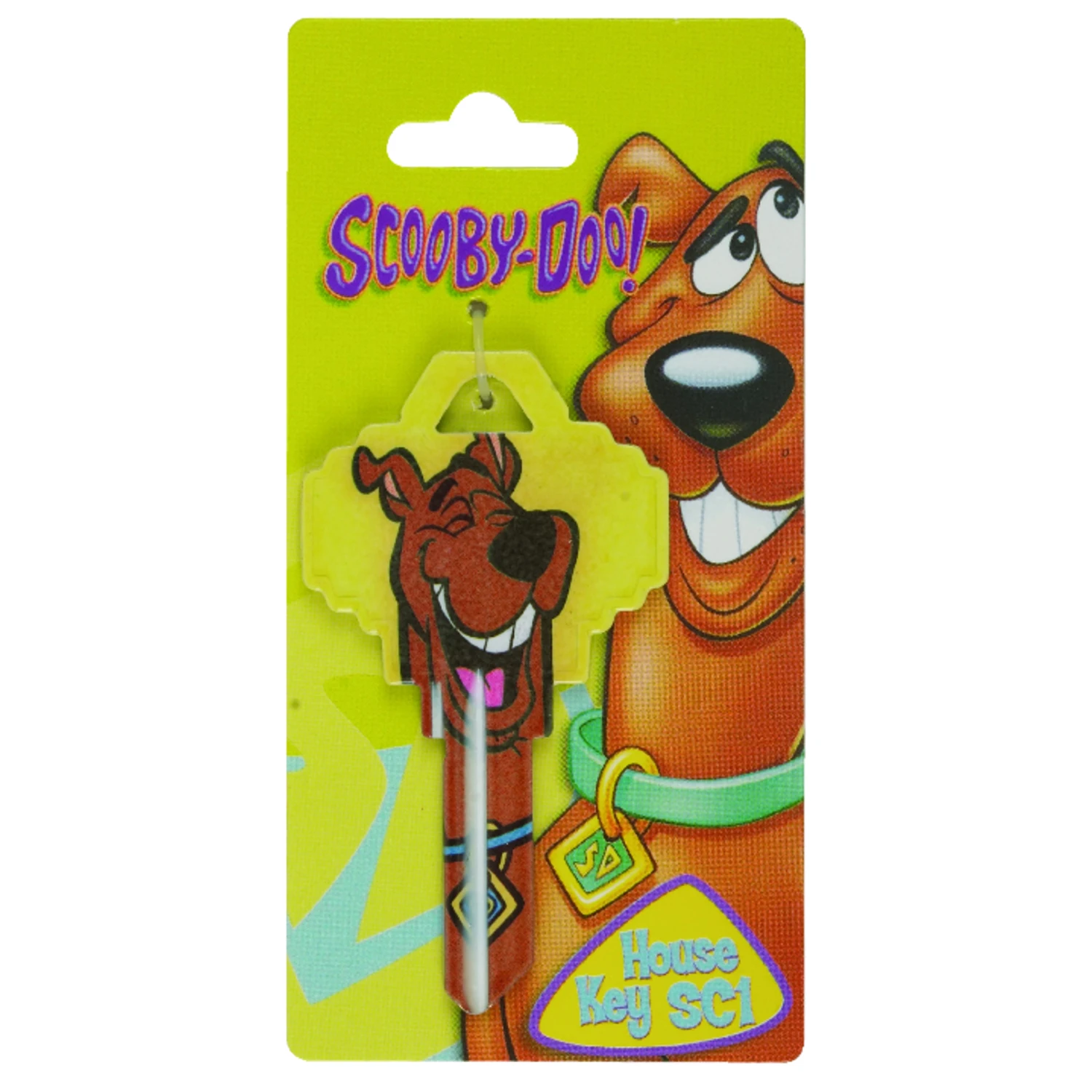 Hy-ko Scooby Doo Key Blank Sc1-sd2 For Schlage Locks - Durable Metal Design