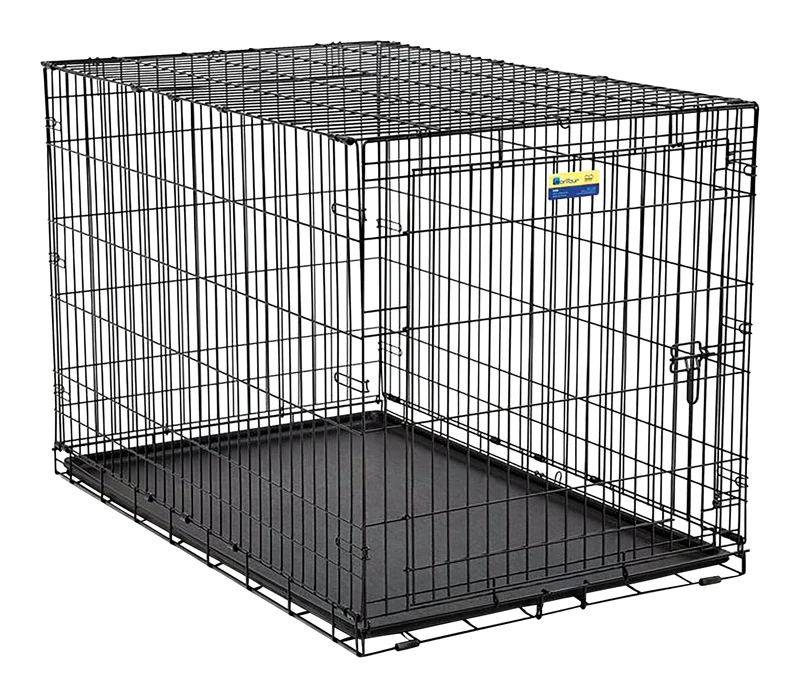 Contour Series Extra Large Steel Dog Training Crate, 48-inch With Divider Panel