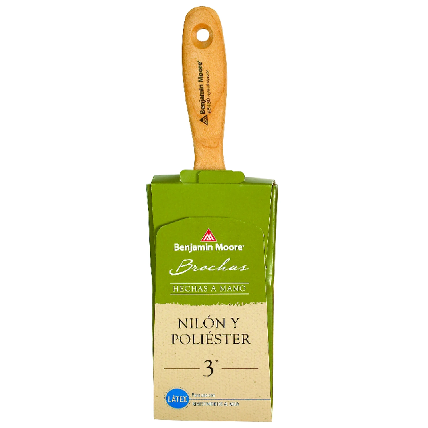 3 Inch Flat Wall Brush - Professional Quality For Smooth Finishes