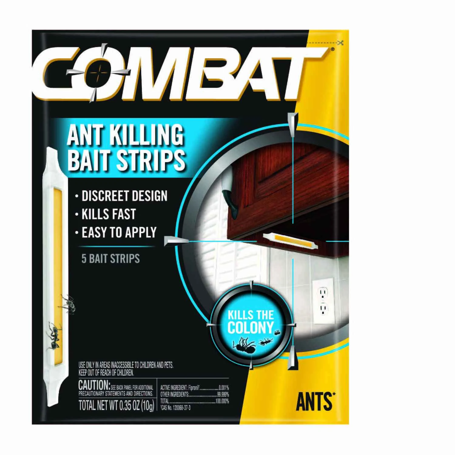 Ant Killing Bait Strips, 5 Count, 0.34 Ounce Each