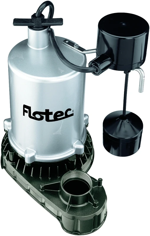 Pentair Flotec 1 Hp Zinc Vertical Float Switch Ac Submersible Sump Pump 6,660 Gph