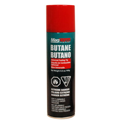 MagTorch MT 150 B Butane Cylinder, Butane, 5.6 oz