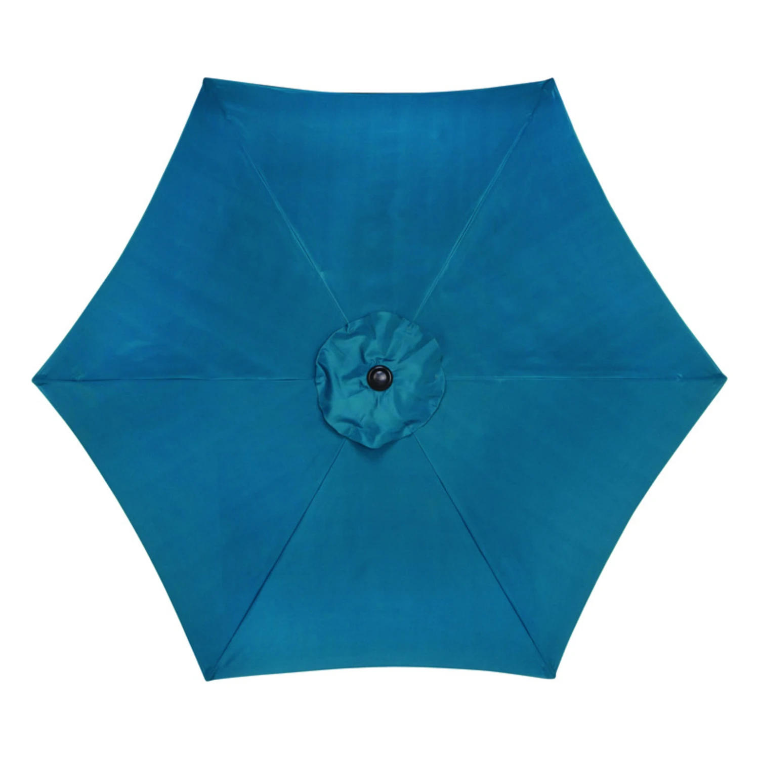 9 Ft. Tiltable Ocean Blue Market Umbrella With Steel Pole