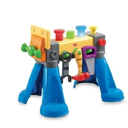 Pound And Sound Workbench For Kids - Interactive Playset With Tools And Sounds