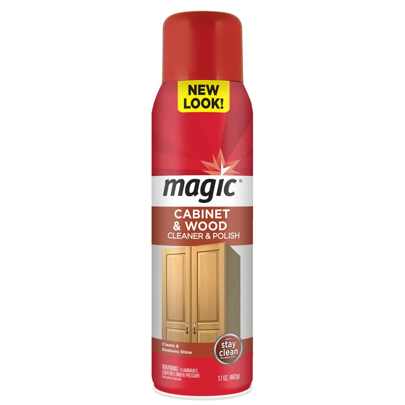 Cherry Scent Cabinet And Wood Cleaner 17 Oz Aerosol Spray With Stay Clean Technology